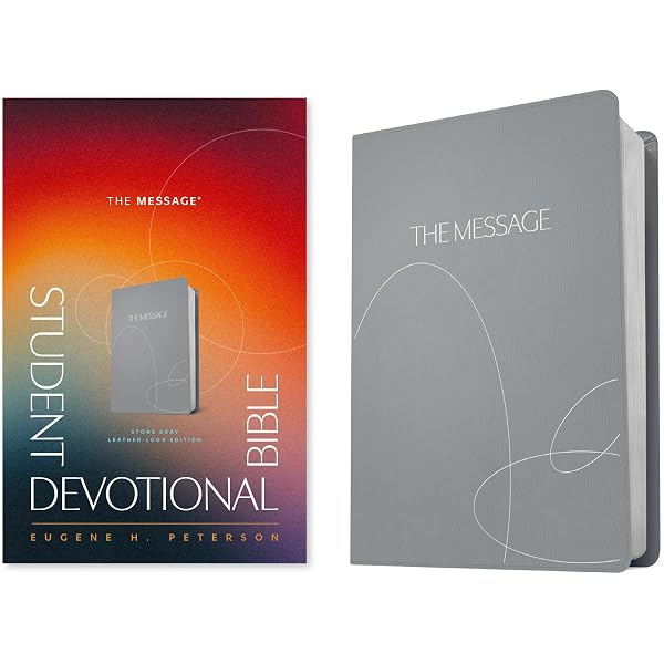 The Message Women's Devotional Bible (Leather-Look, Terracotta